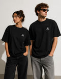 AK Luxury Signature Oversized T-Shirt – Black | 260 GSM